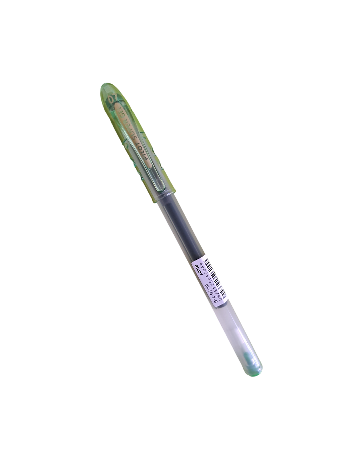 Bolígrafo SUPER GEL Verde 0.7 mm Pilot 1