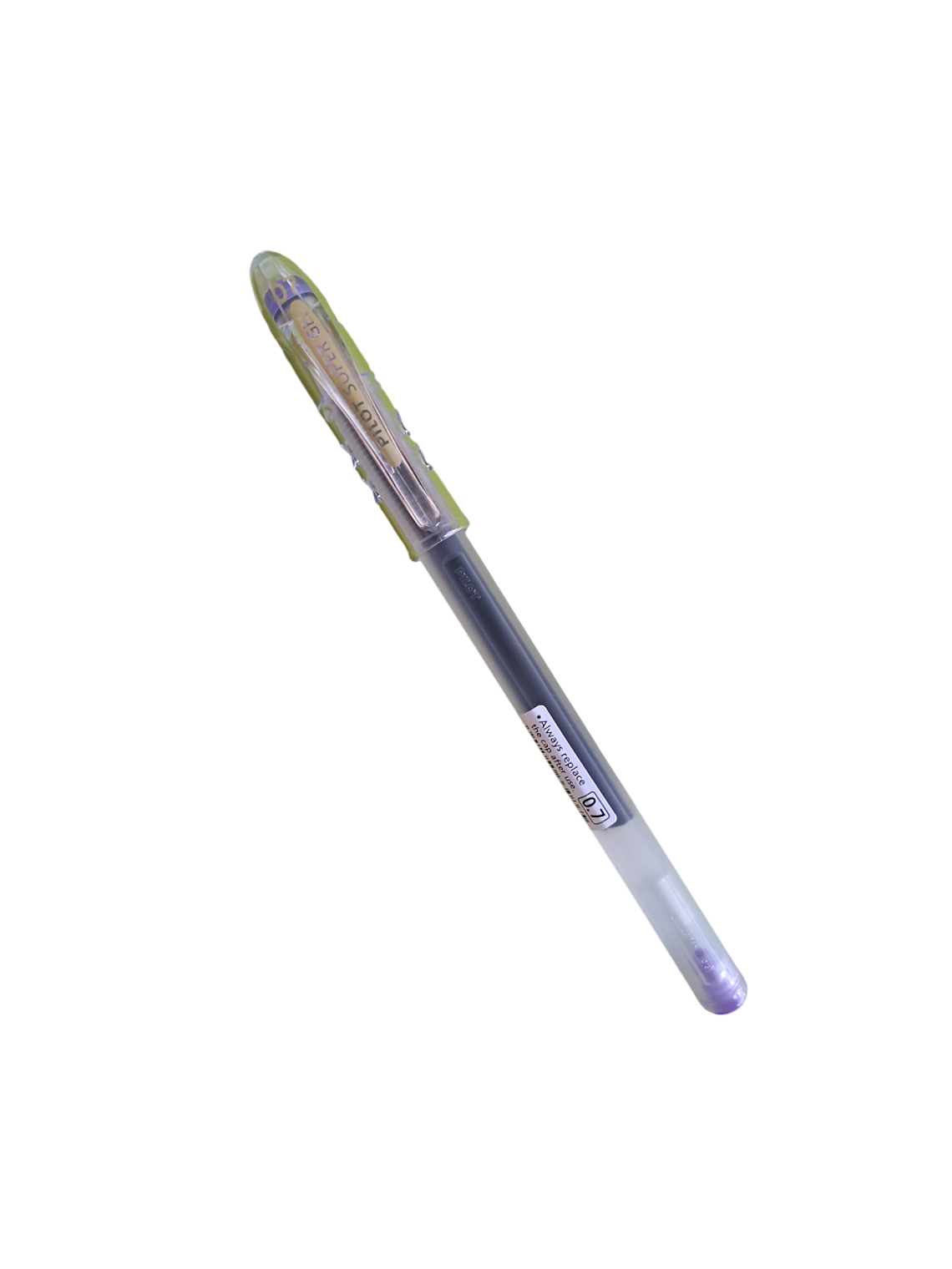 Bolígrafo SUPER GEL Violeta 0.7 mm Pilot 1