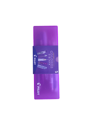 Set 5 Lápices Surtidos Color Violeta Pilot