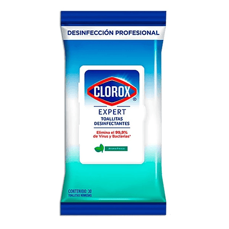 Clorox Toallitas Desinfectante Aroma Fresco 