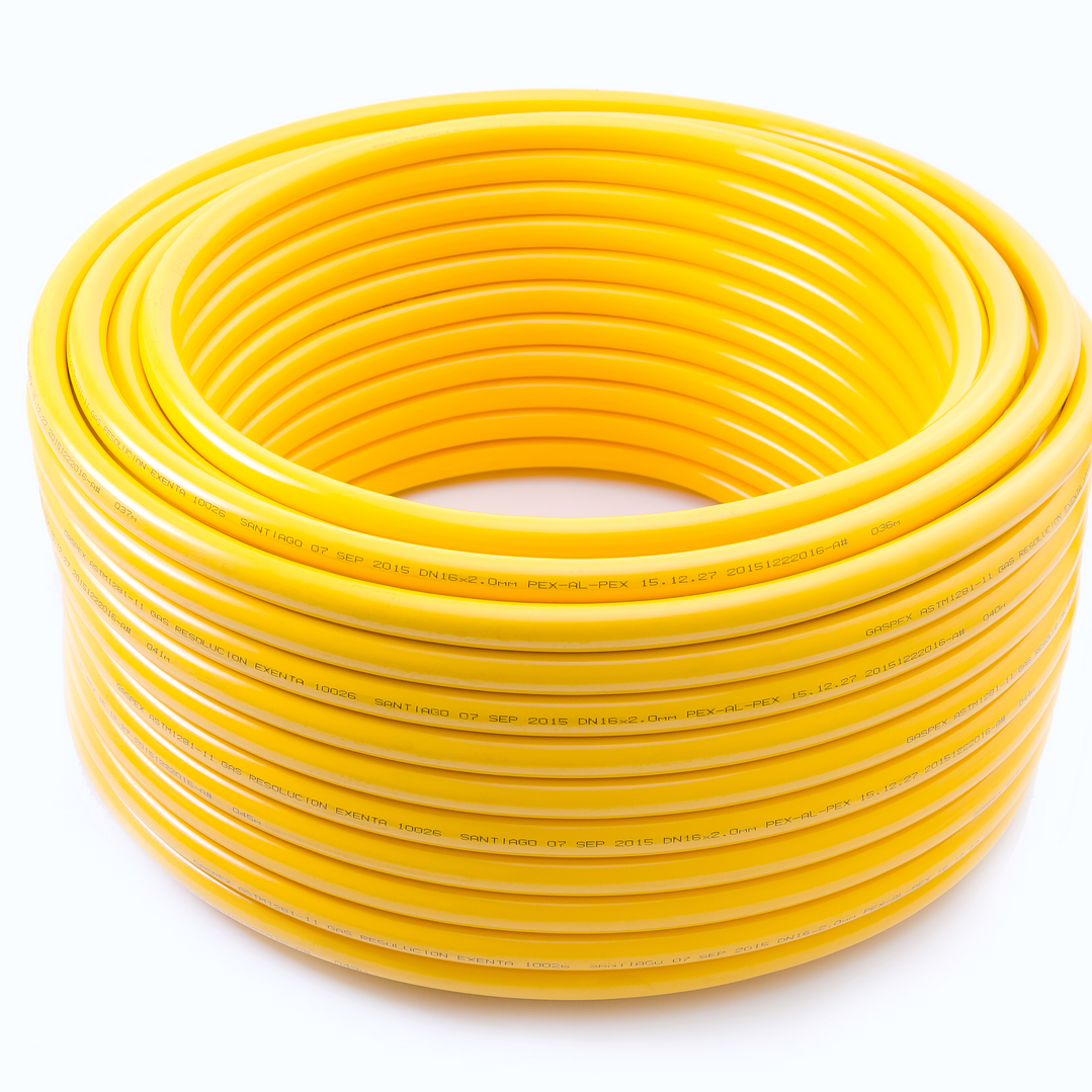 Tubería Para Gas Pexalpex 20mm, Rollo de 50 Mts, Fullengaspex 1