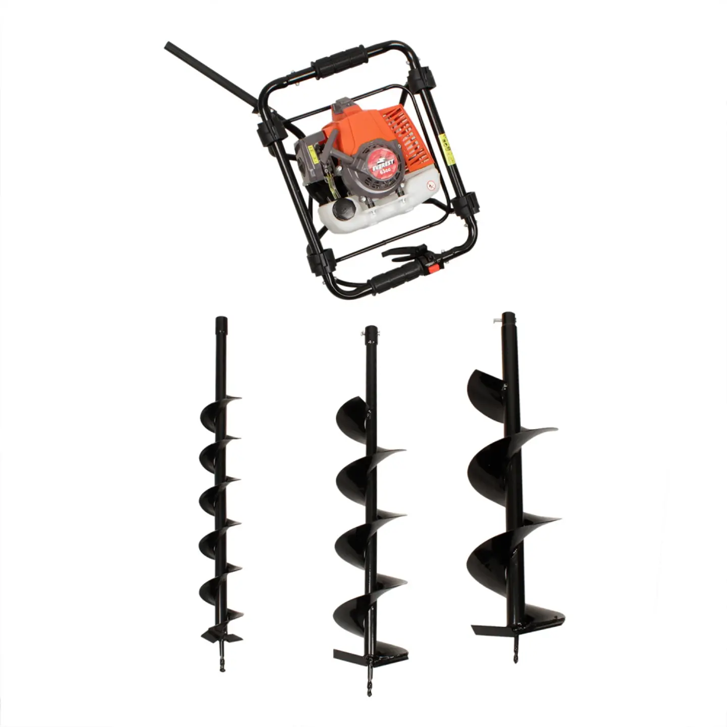AHOYADOR BARRENO 63CC CON EMBRAGUE Y CAJA REDUCTORA DT6302 EVEREST  8