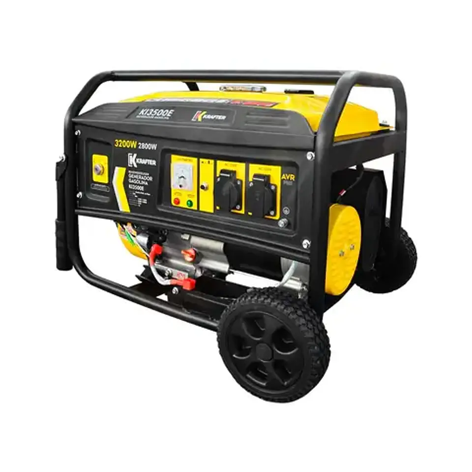 GENERADOR A GASOLINA 3.2KVA KRAFTER KI3500E 1