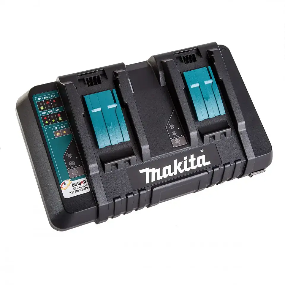 PODADOR DE ALTURA INALÁMBRICO 18V 300MM +2 BATERÍAS 18V 5AH +CARGADOR RÁPIDO DOBLE MAKITA DUA301PT2 3