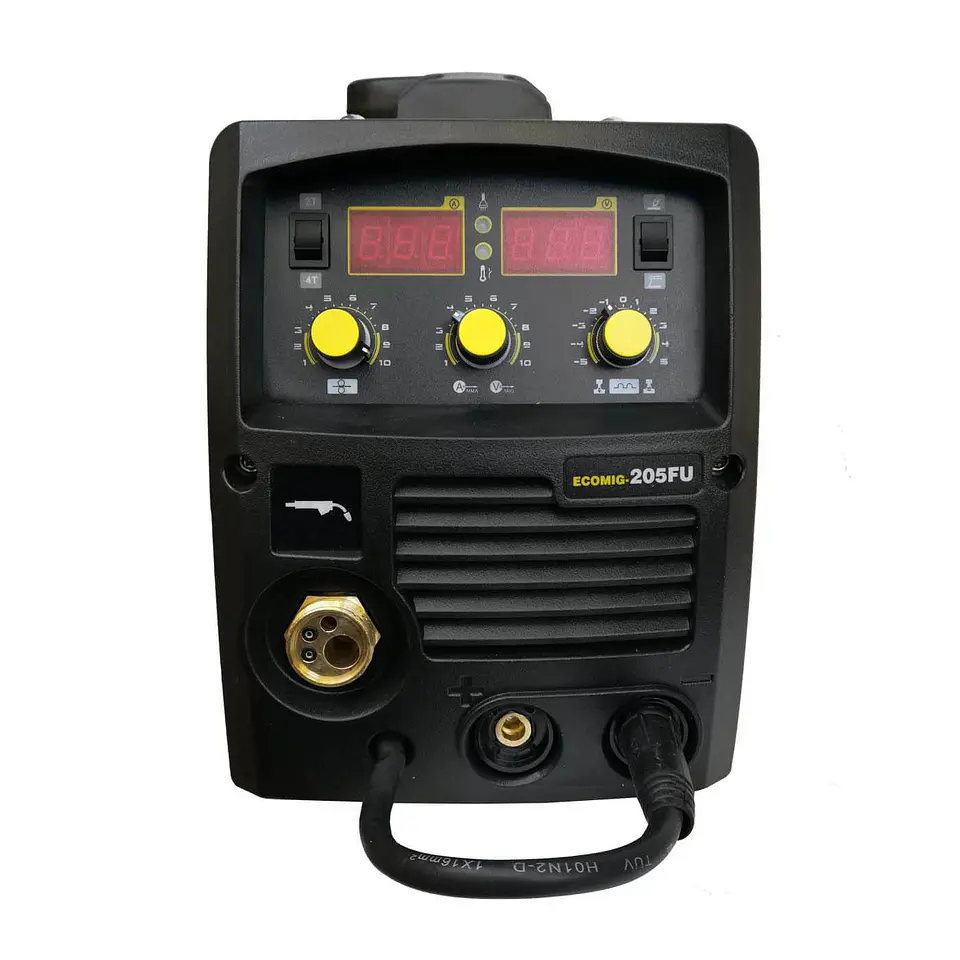 SOLDADORA INVERTER MMA/MIG 200AMP KRAFTER ECOMIG-205FU 2