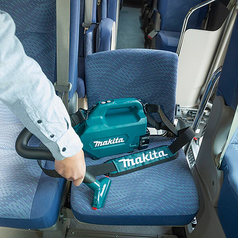 ASPIRADORA PARA AUTO INALAMBRICA 18V + BATERÍA 3AH BL1830B + CARGADOR MAKITA DCL184RF