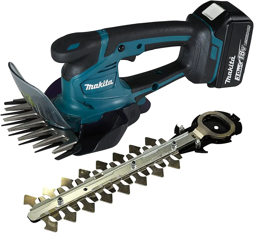 TIJERA CORTACESPED 18V + BATERIA 18V 5.0AH + CARGADOR SIMPLE MAKITA DUM604RFX 2