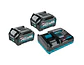 ASPIRADORA INALAMBRICA 40V + 2 BATERIA 40V 2.5AH + CARGADOR MAKITA CL002GD205 - Miniatura 2
