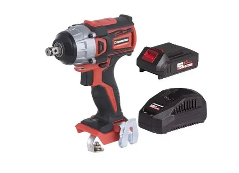 LLAVE DE IMPACTO INALAMBRICO 18V POWER PRO LB250IW + 1 BATERIA 18V 2.0AH + CARGADOR