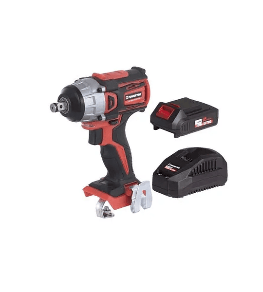 LLAVE DE IMPACTO INALAMBRICO 18V POWER PRO LB250IW + 1 BATERIA 18V 2.0AH + CARGADOR