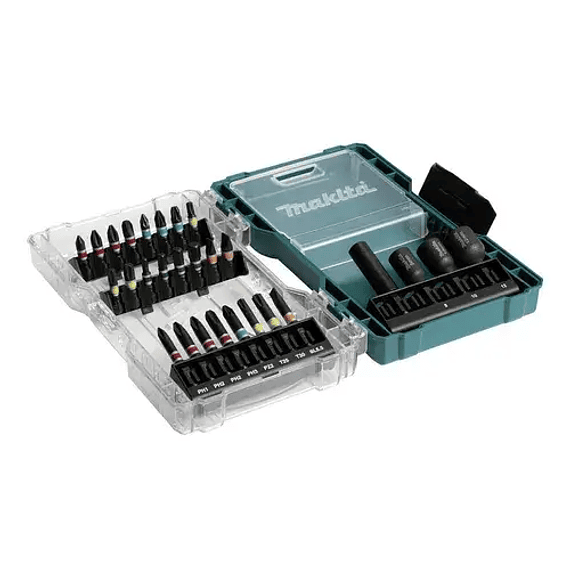 SET 26PZS PUNTAS Y ADAPTADORES MAKITA
