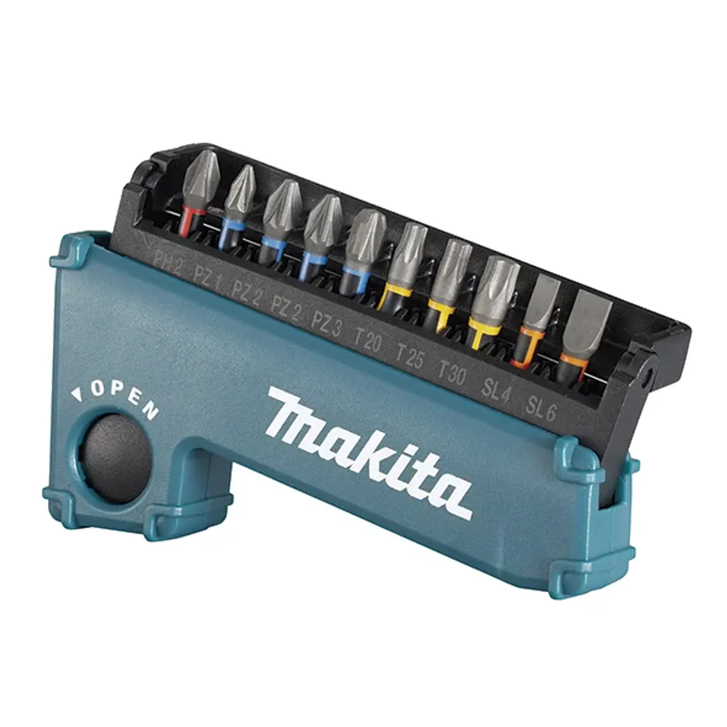 JUEGO DE PUNTAS DE TORCION 11PZS IMPACT PREMIER MAKITA 1