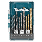 SET BROCAS 9 UNID. METAL - MADERA - CONCRETO MAKITA
