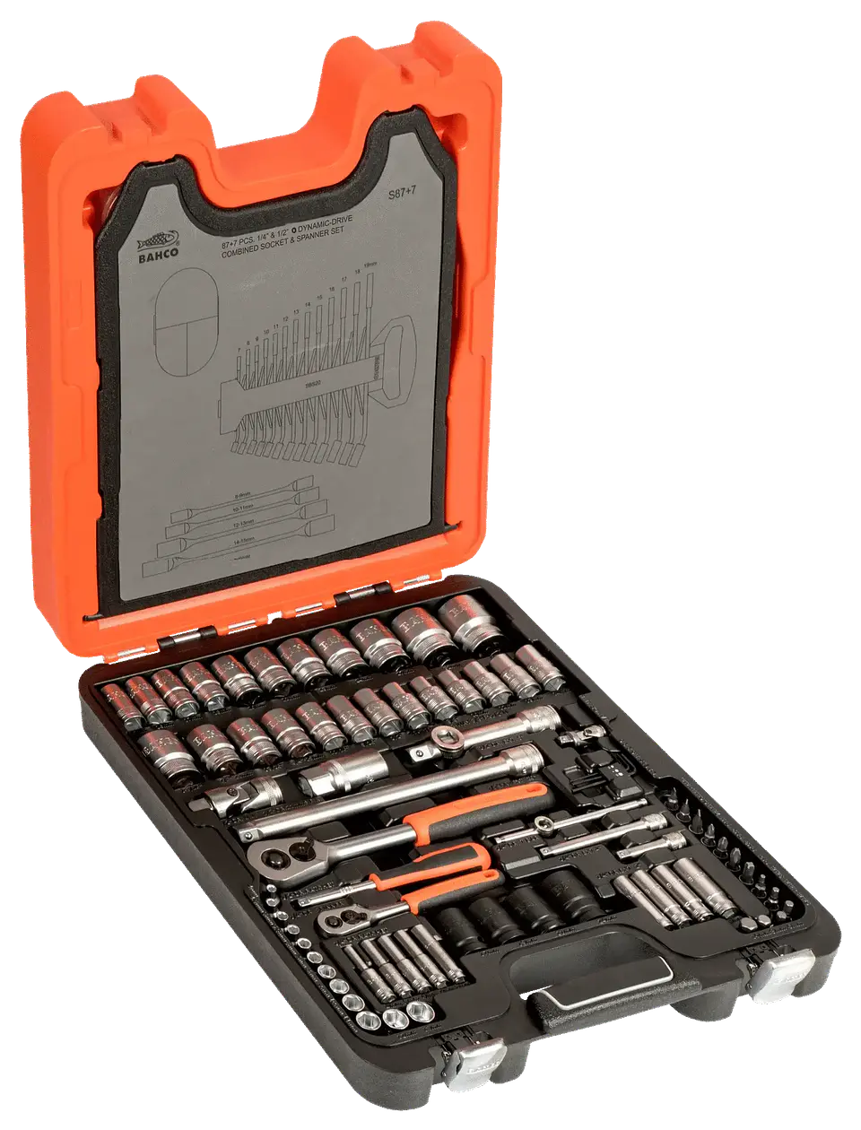 SET DADOS/LLAVES MIXTO 94 PZS BAHCO 3