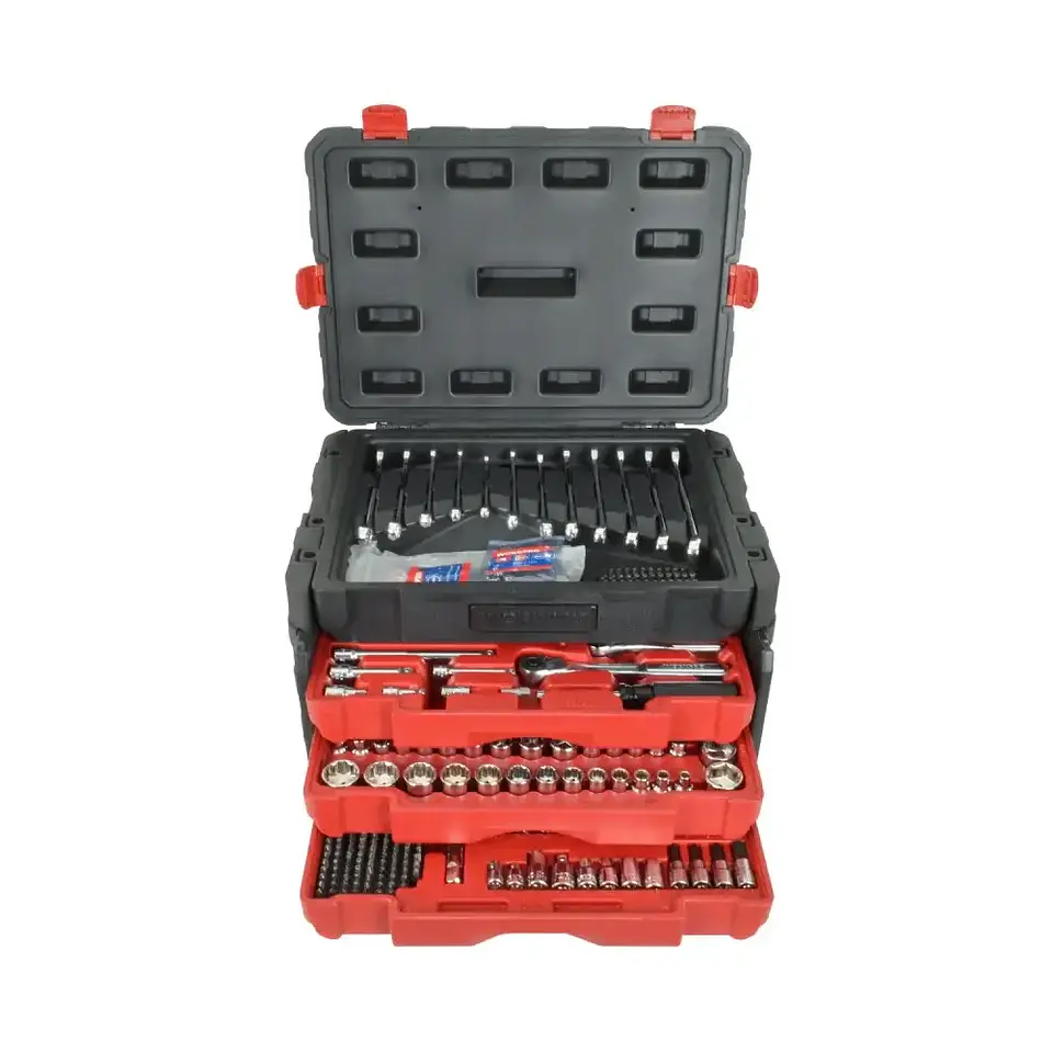 BAUL DE HERRAMIENTAS 3 CAJONES DE 450 PIEZAS WORKPRO 1