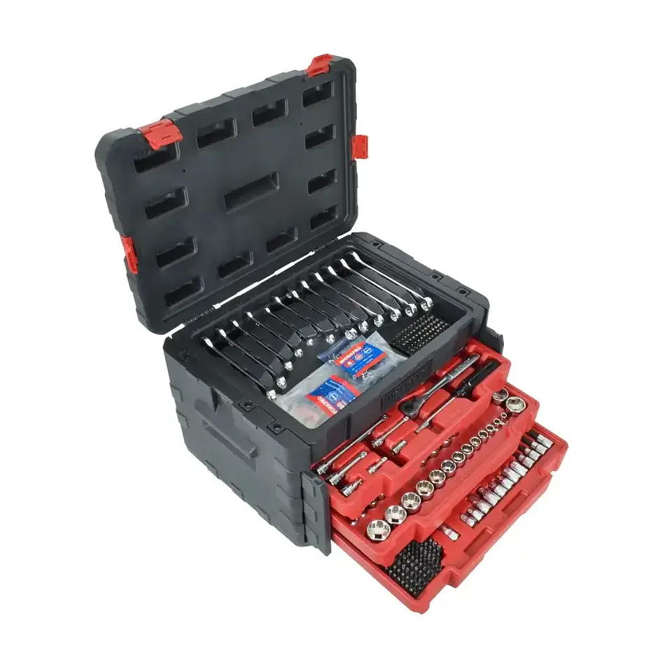 BAUL DE HERRAMIENTAS 3 CAJONES DE 450 PIEZAS WORKPRO 2