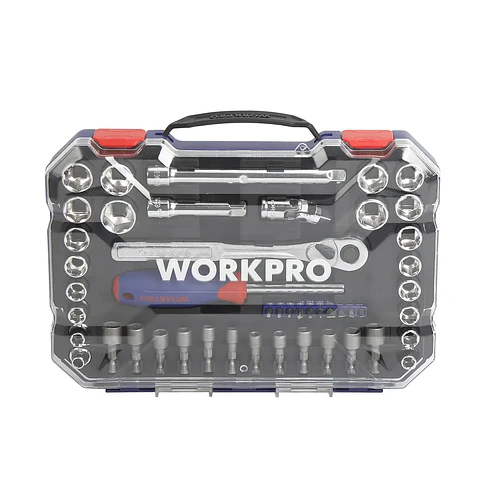 JUEGO DE DADOS 3/8" 47 PIEZAS WORKPRO