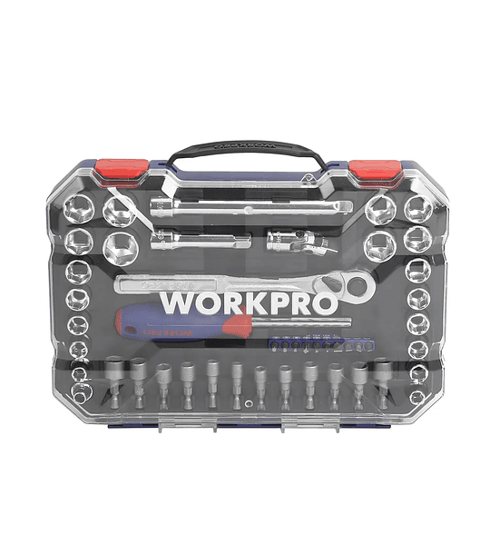 JUEGO DE DADOS 3/8" 47 PIEZAS WORKPRO