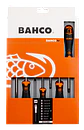JUEGO DE DESTORNILLADORES RANURADOS/PHILLIPS BAHCOFIT CON MANGO DE GOMA (8 PIEZAS) - Miniatura 2