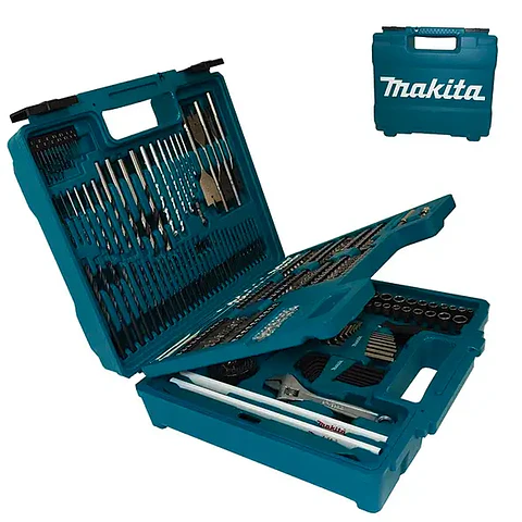 SET ACCESORIOS Y HERRAMIENTAS MANUALES 256 PZS MALETA MAKITA