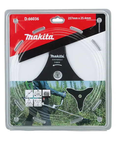 CUCHILLO METAL 3 PUNTAS ET 257 MM 25.4 MM. MAKITA