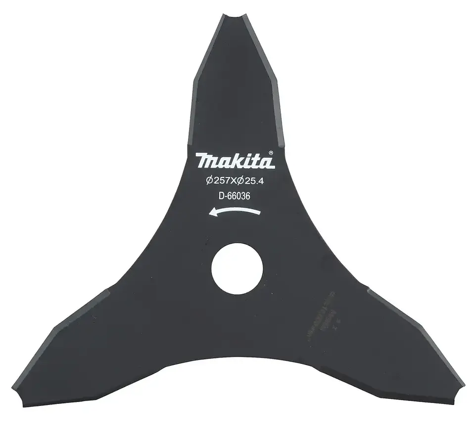 CUCHILLO METAL 3 PUNTAS ET 257 MM 25.4 MM. MAKITA 2