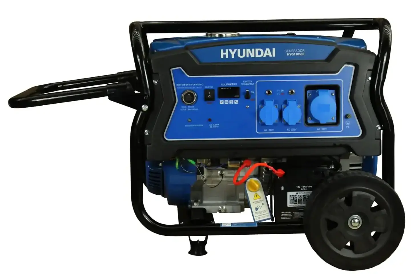 GENERADOR GASOLINA 8.3KVA HYUNDAI HYG11050E 1