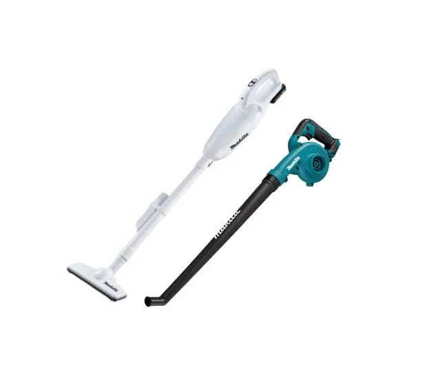 COMBO ASPIRADORA INALAMBRICA CL108FDZW + SOPLADOR INALAMBRICO UB101D + 1 BATERIA 1.5AH + CARGADOR MAKITA