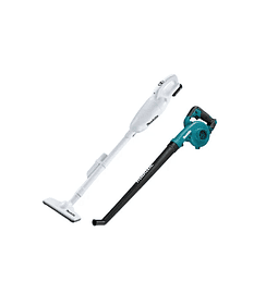 COMBO ASPIRADORA INALAMBRICA CL108FDZW + SOPLADOR INALAMBRICO UB101D + 1 BATERIA 1.5AH + CARGADOR MAKITA