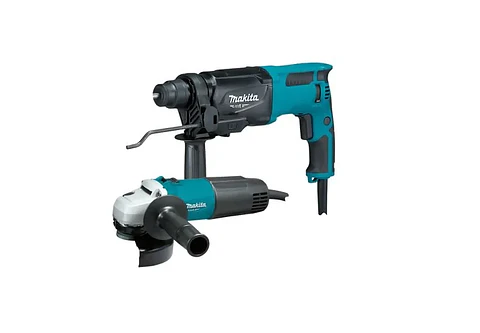COMBO M0901 ESMERIL 115MM CON M8701 MARTILLO DE COMBINACION MAKITA