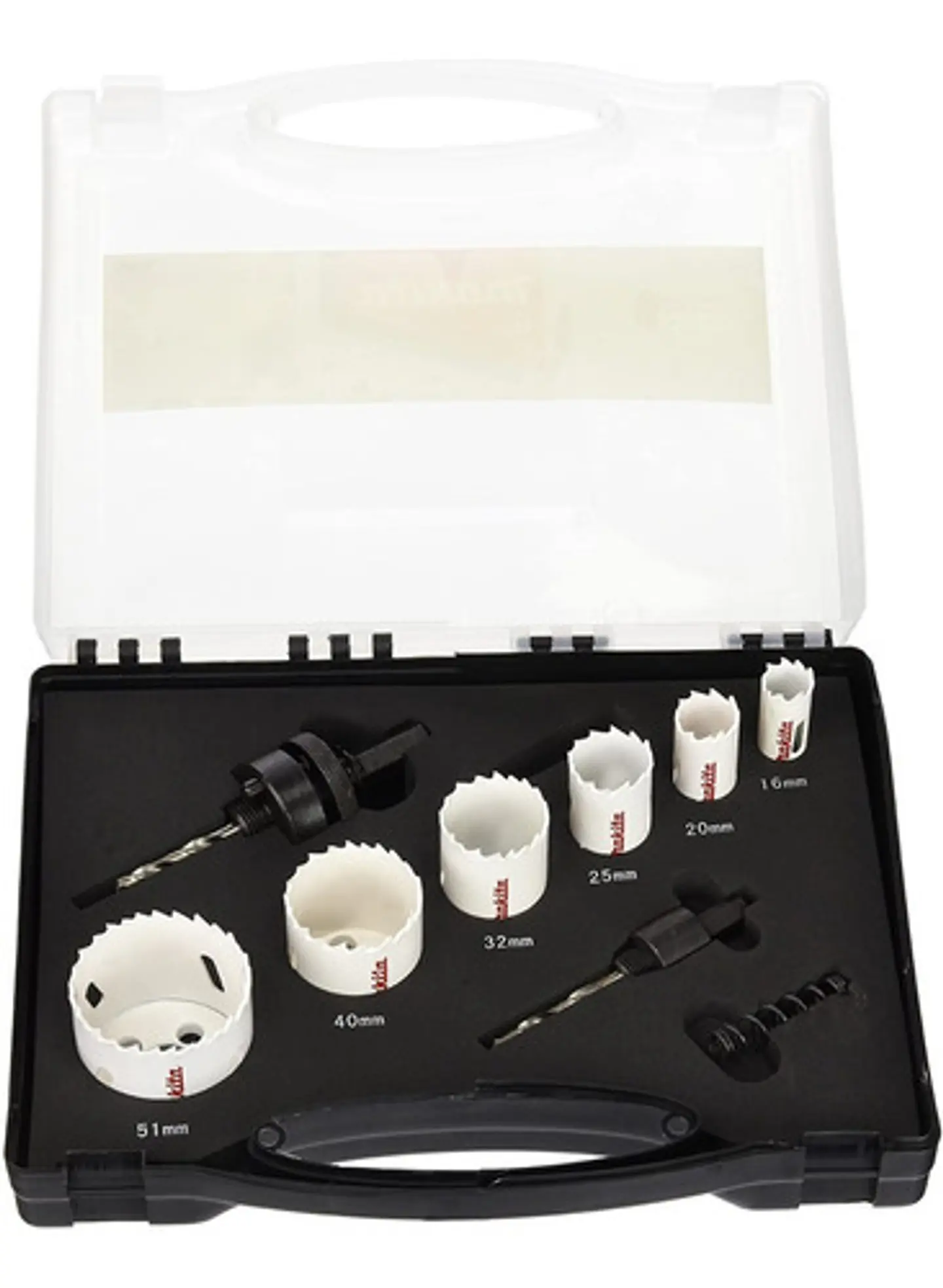 SET BROCAS DE COPA - ELECTRICISTA 6PZS MAKITA D-47123 2