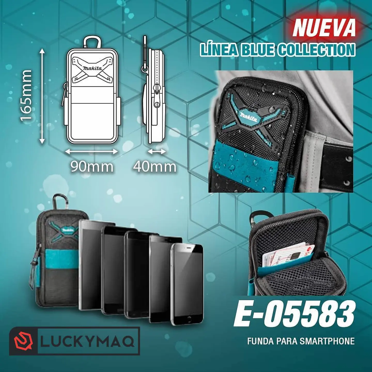 Estuche Para Smartphone 165 Mm Makita E-05583 2