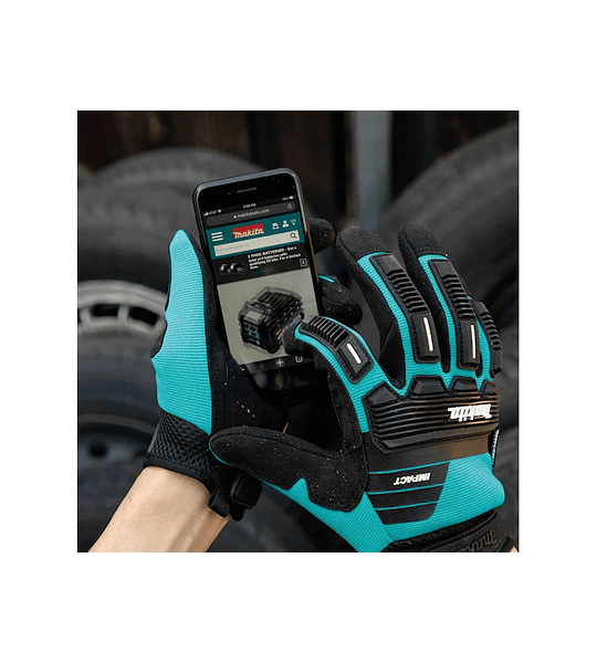 GUANTES DE DEMOLICIÓN DE IMPACTO MAKITA T-04254 (TALLA L)