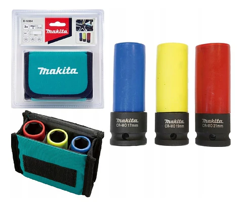 SET DADOS DE IMPACTO PARA LLANTAS E-12354 MAKITA