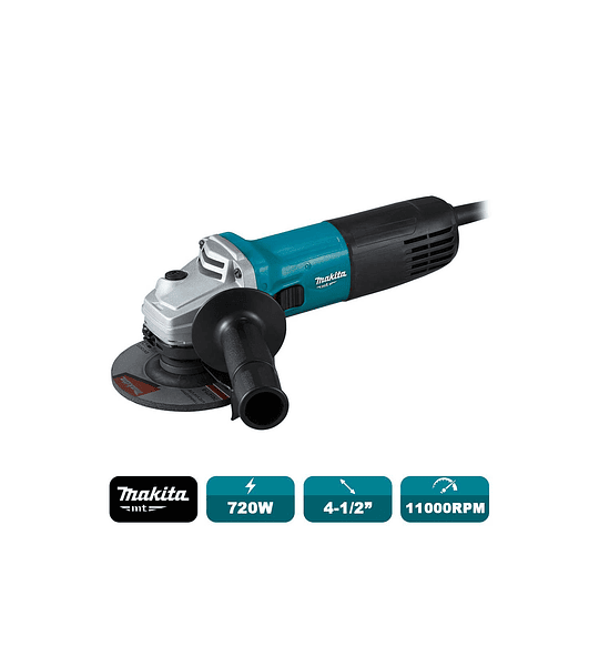 Esmeril Angular Makita M9507B 4-1/2″