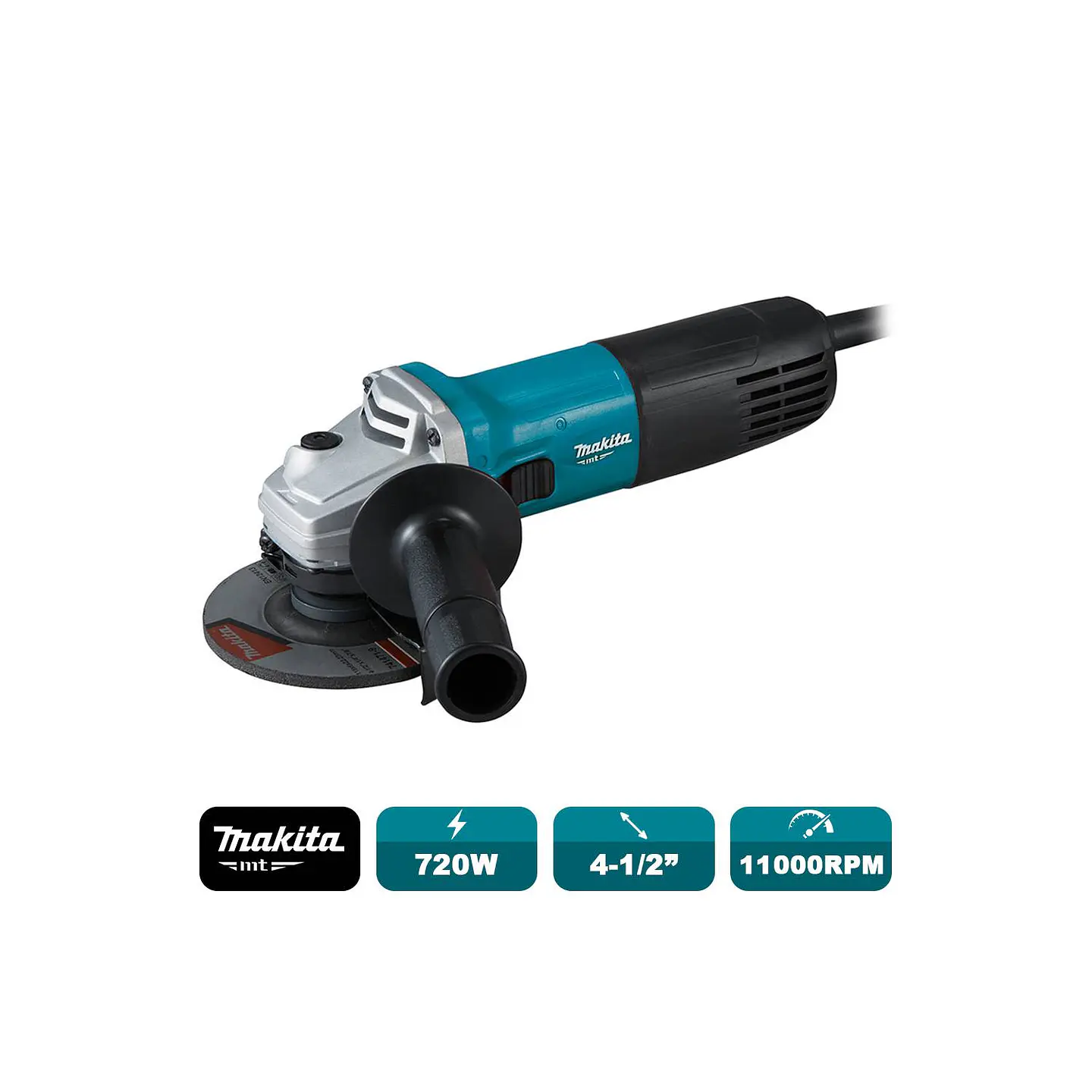 Esmeril Angular Makita M9507B 4-1/2″ 2