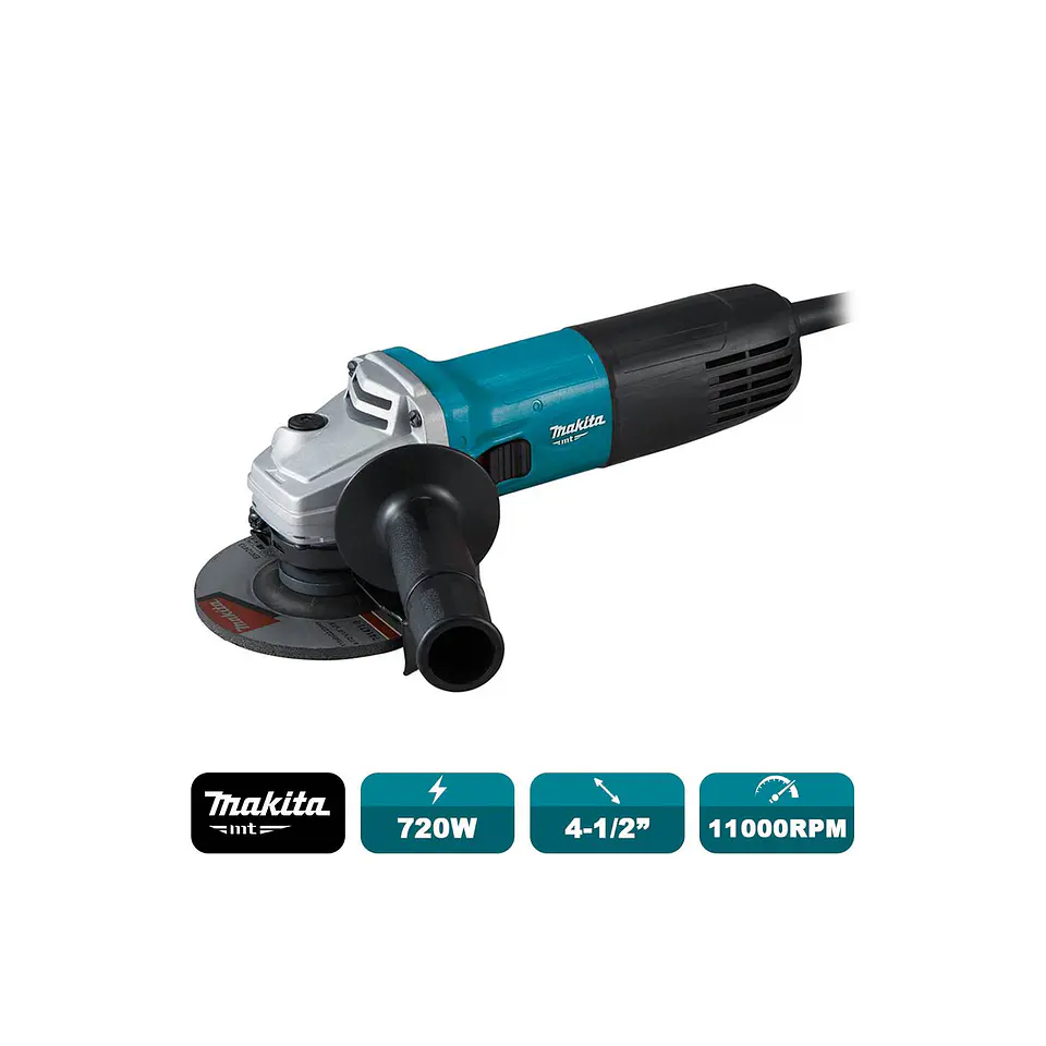 Esmeril Angular Makita M9507B 4-1/2″ 2