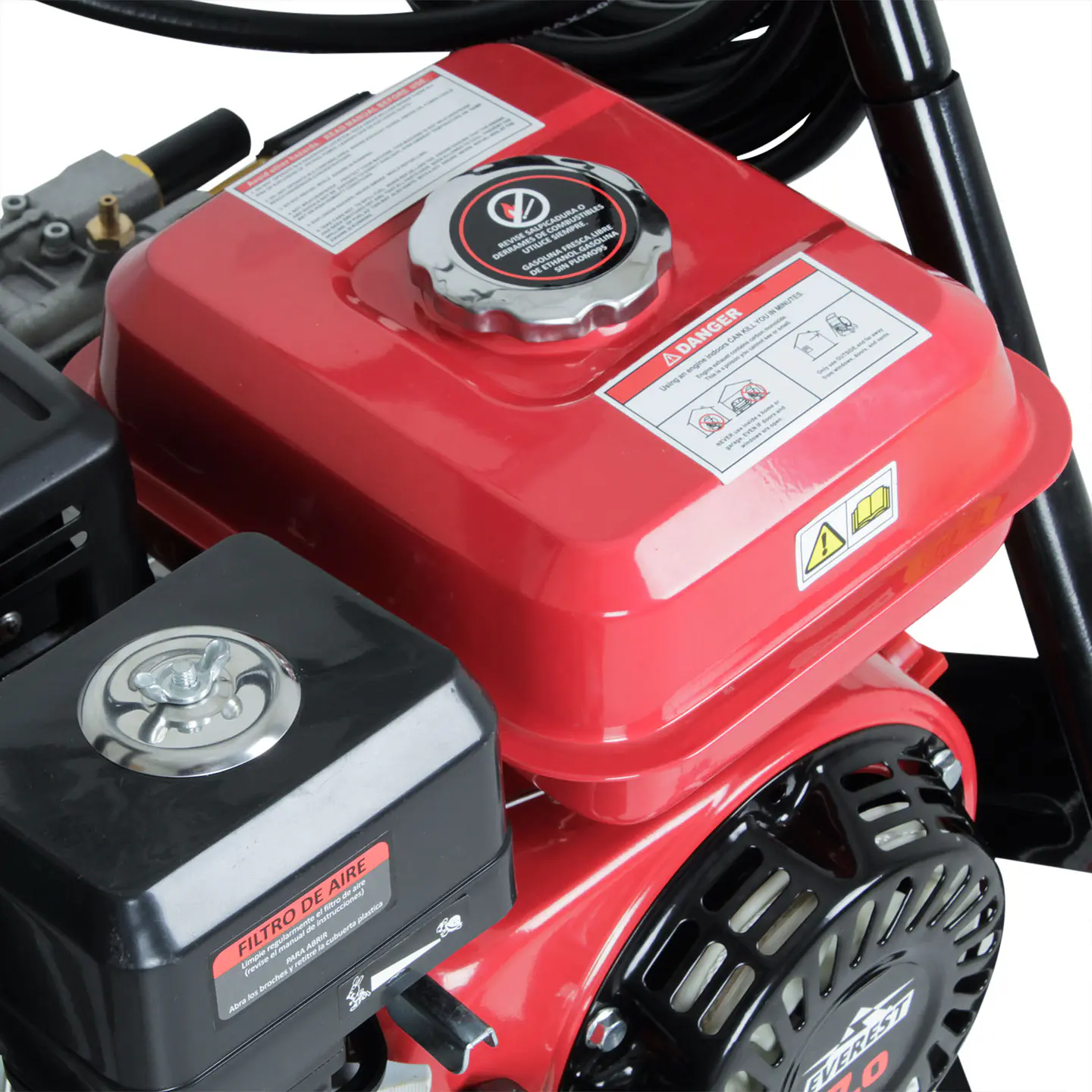 HIDROLAVADORA 180BAR GASOLINA 6,5HP LB-180A EVEREST 6