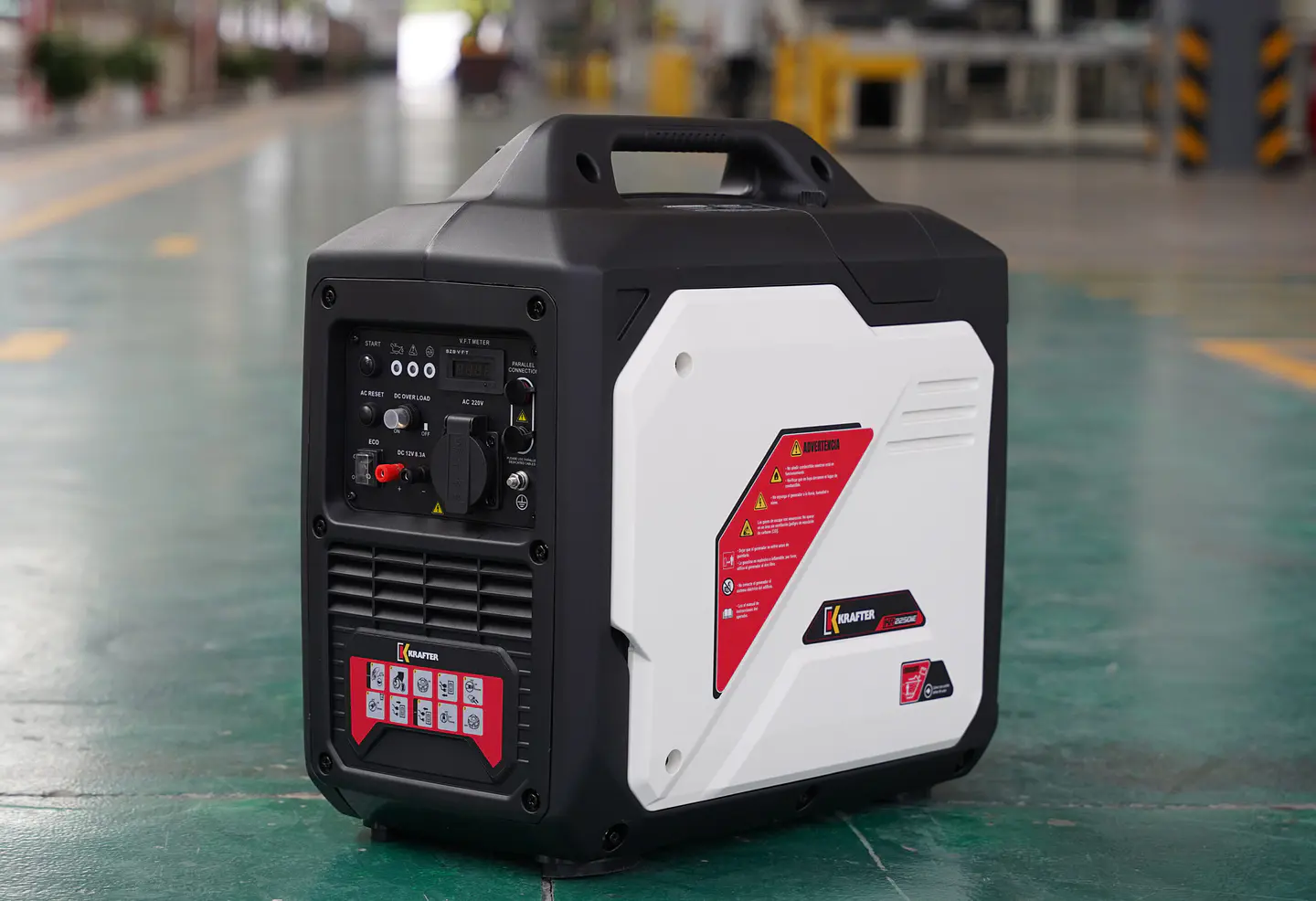 GENERADOR INVERTER 2KVA PARTIDA ELÉCTRICA KR-2250IE KRAFTER 3