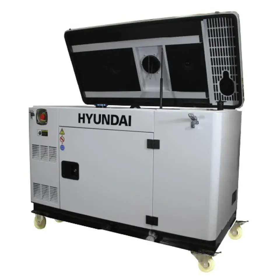 GENERADOR MONOFASICO y TRIFÁSICO 10KW HYUNDAI P/ELÉCTRICA DIESEL 78DHY12000SE 3