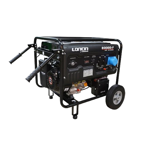 GENERADOR GASOLINA 7KVA LONCIN LC8000DDC