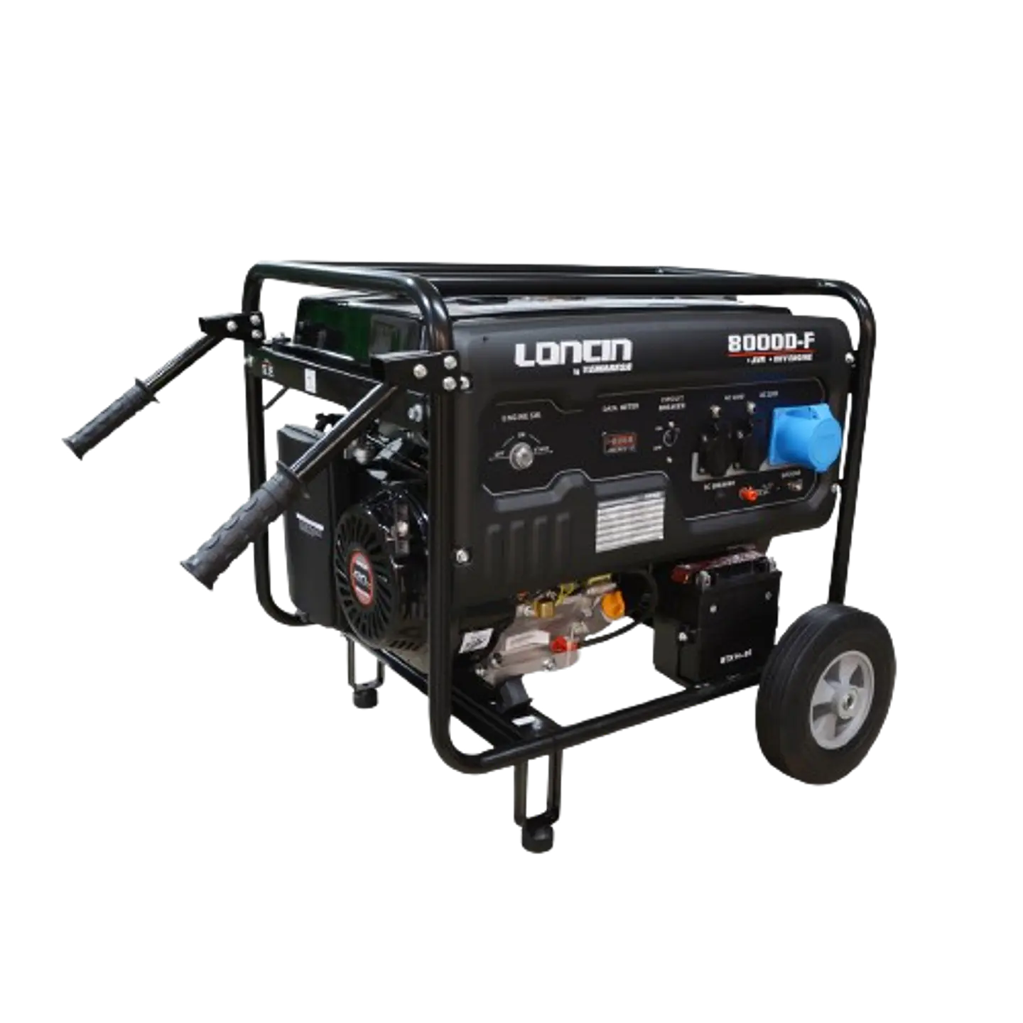 GENERADOR GASOLINA 7KVA LONCIN LC8000DDC 1