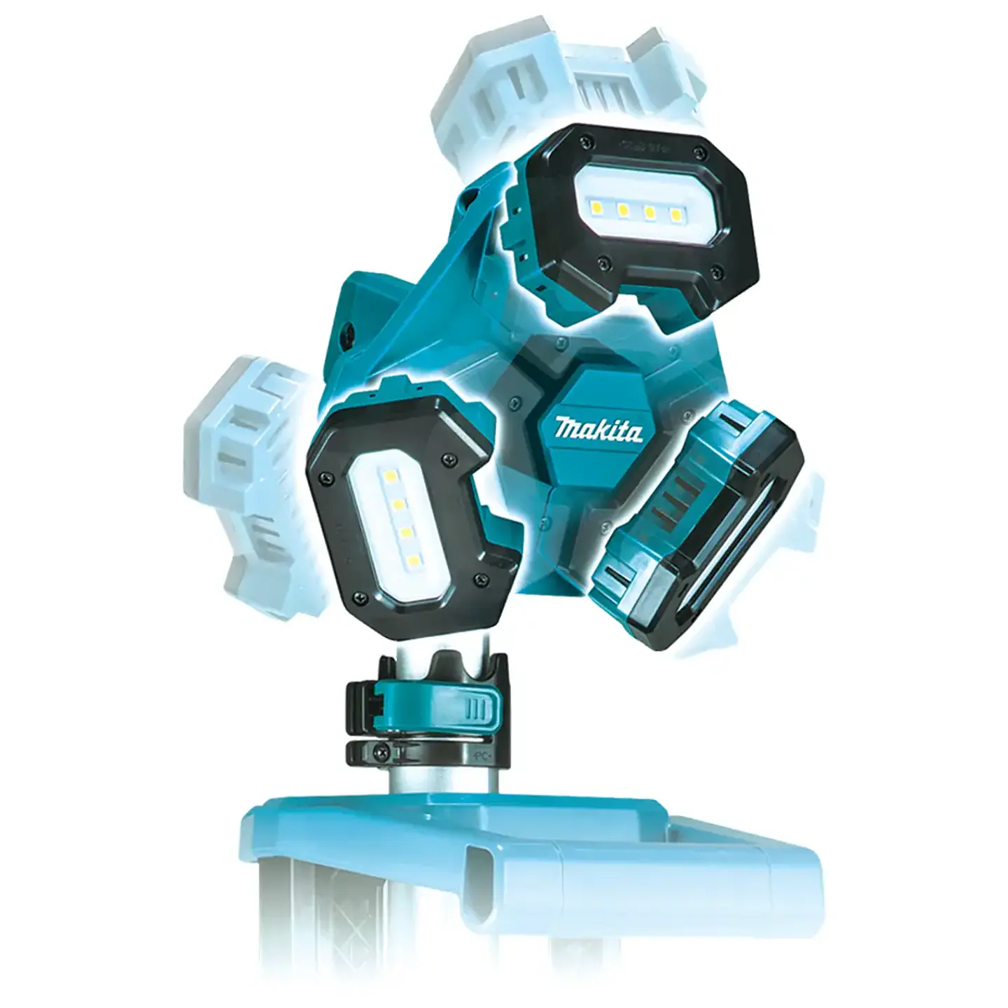 TORRE DE ILUMINACIÓN INALÁMBRICA 18V 3000 LUMENES DML814-1 MAKITA 7