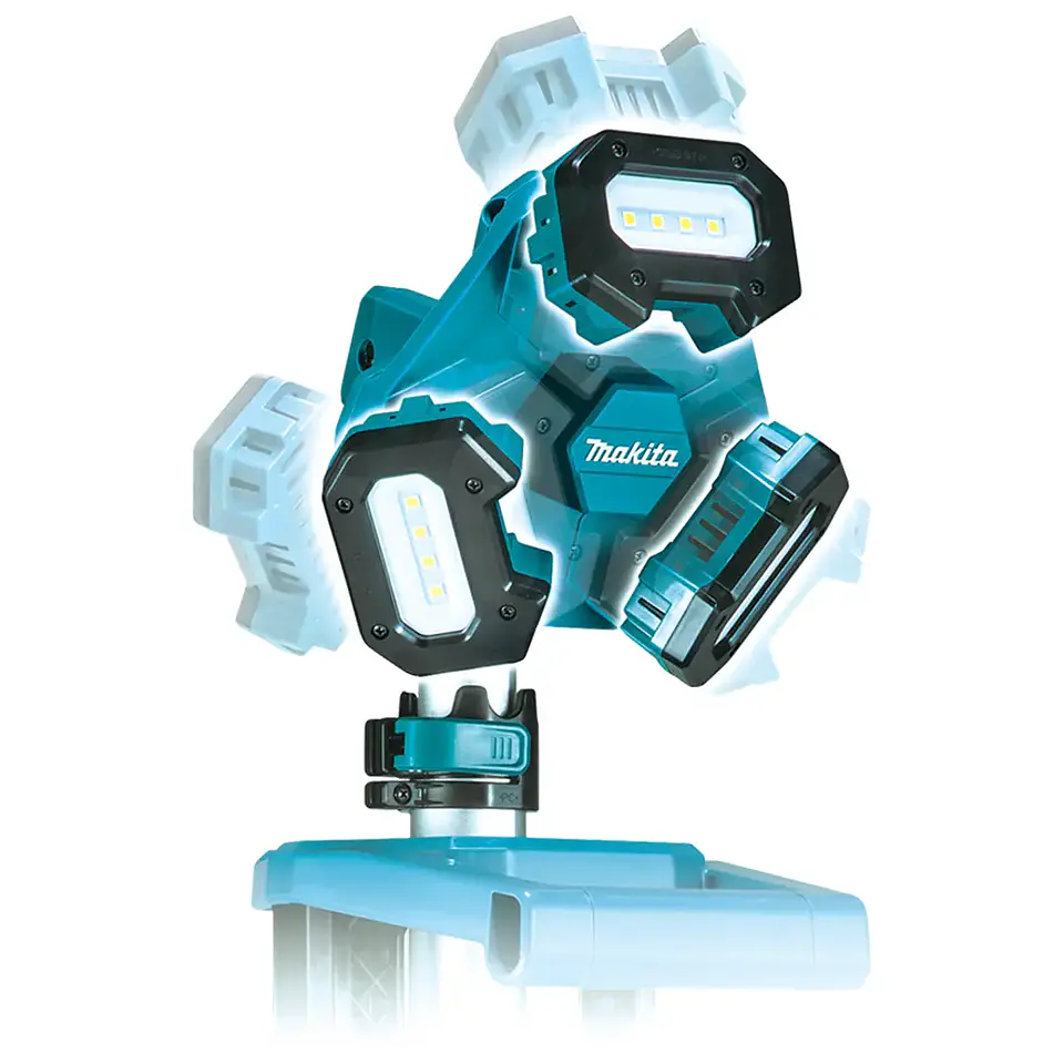 TORRE DE ILUMINACIÓN INALÁMBRICA 18V 3000 LUMENES DML814-1 MAKITA 7