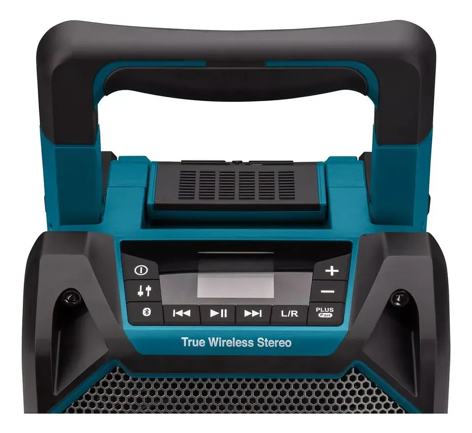 PARLANTE ESTÉREO INALAMBICO 12V-18V AC/DC MAKITA DMR203 4