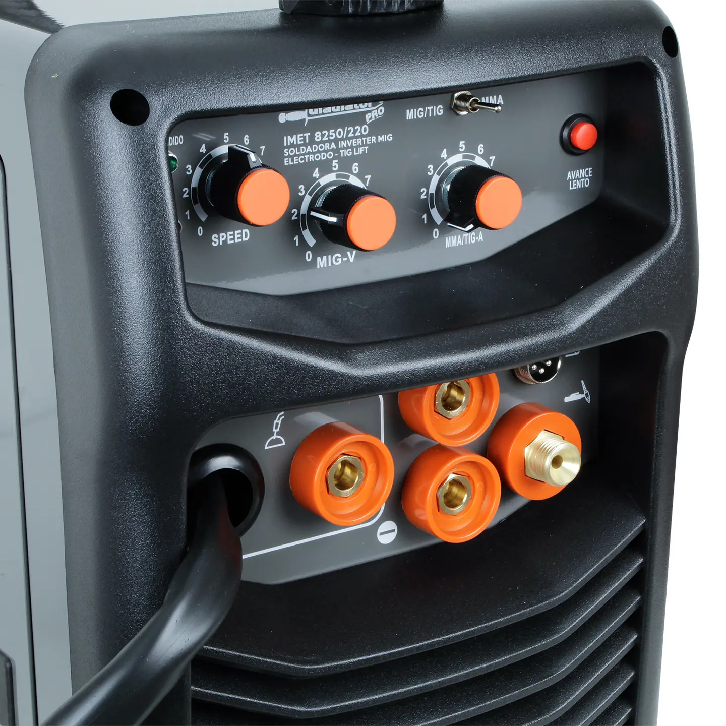 SOLDADORA MIG-ARCO Y TIG LIFT 250 AMP IMET 8250 GLADIATOR 3