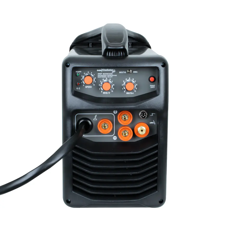 SOLDADORA MIG-ARCO Y TIG LIFT 250 AMP IMET 8250 GLADIATOR 5