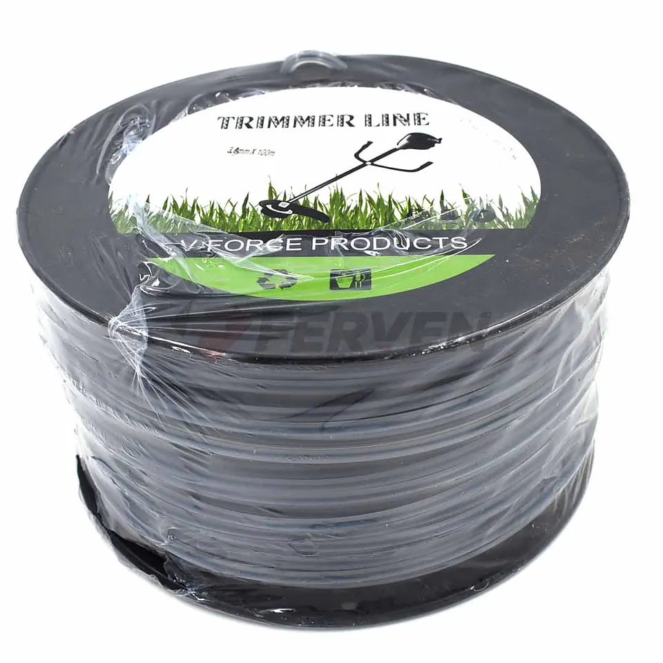 NYLON DESMALEZADORA  4 PUNTAS CON FILAMENTO 3.0MM 100MTS. 2