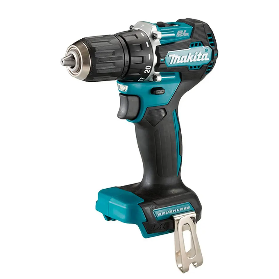 TALADRO ATORNILLADOR INALAMBRICO 13MM 18V+ 2 BATERÍAS 3.0AH + CARGADOR  DDF487RFJ-1 MAKITA 4