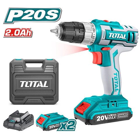 TALADRO INALAMBRICO LITIO-ION 10MM 20V TOTAL